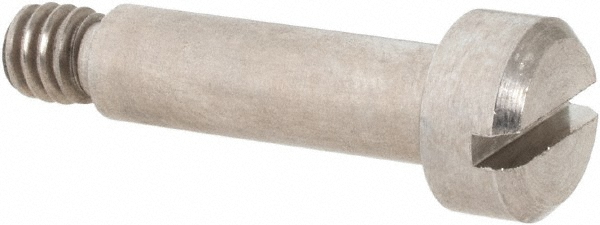 Made in USA Shoulder Screw: 3/16 x 5/8" Shoulder, #8-32, 18-8/303 Stainless Steel, Slotted - 5/16" Head Dia | 5-Pack
