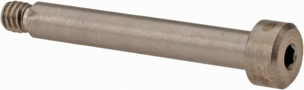 Made in USA Shoulder Screw: 3/16 x 1-1/4" Shoulder, #8-32, 303 Stainless Steel, Hex Socket - 5/16" Head Dia | 5-Pack