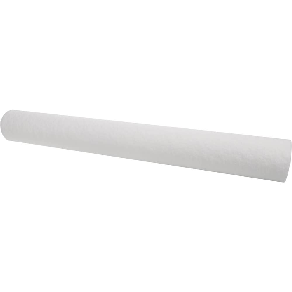 Plumbing Cartridge Filter: 2-1/2" OD, 20" Long, 25 micron, Polypropylene