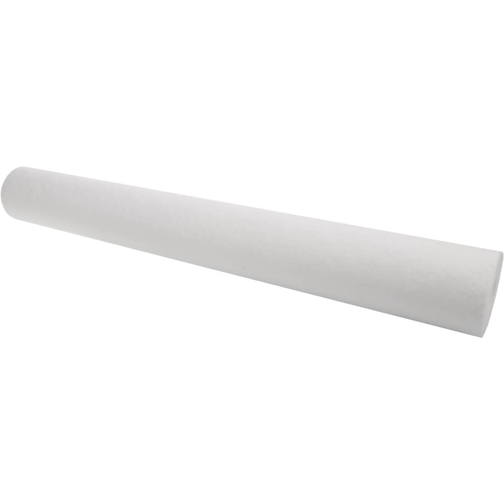 Plumbing Cartridge Filter: 2-1/2" OD, 20" Long, 5 micron, Polypropylene