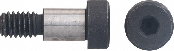 Made in USA SCB750-4140-5 Precision Shoulder Screw: 1/2" Shoulder Dia, 3/4" Shoulder Length, 3/8-16, 5/8" Thread Length, 4140 Alloy Steel, Hex Socket Image