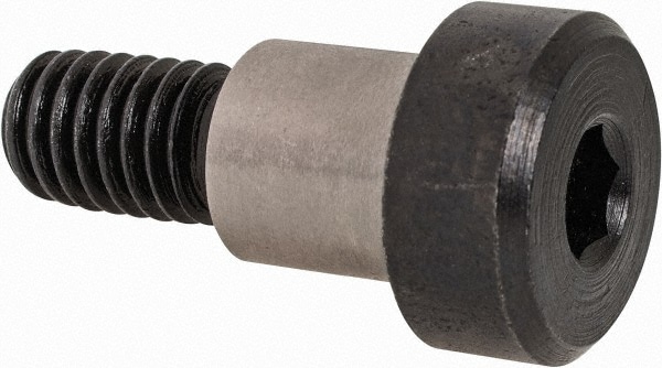 Made in USA SCB750-4140-3 Precision Shoulder Screw: 1/2" Shoulder Dia, 1/2" Shoulder Length, 3/8-16, 5/8" Thread Length, 4140 Alloy Steel, Hex Socket Image