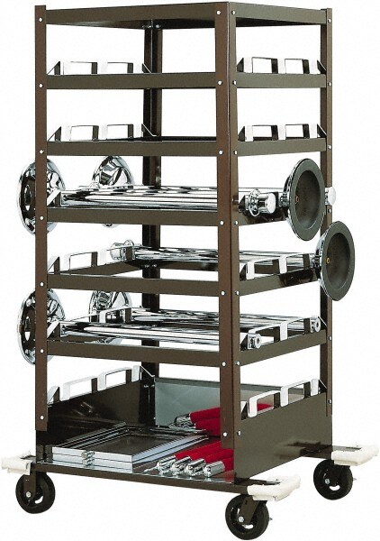 Tensator 3035Cart 450 Lb Capacity, 32" Wide x 32" Long x 72" High Storage Rack Cart Image