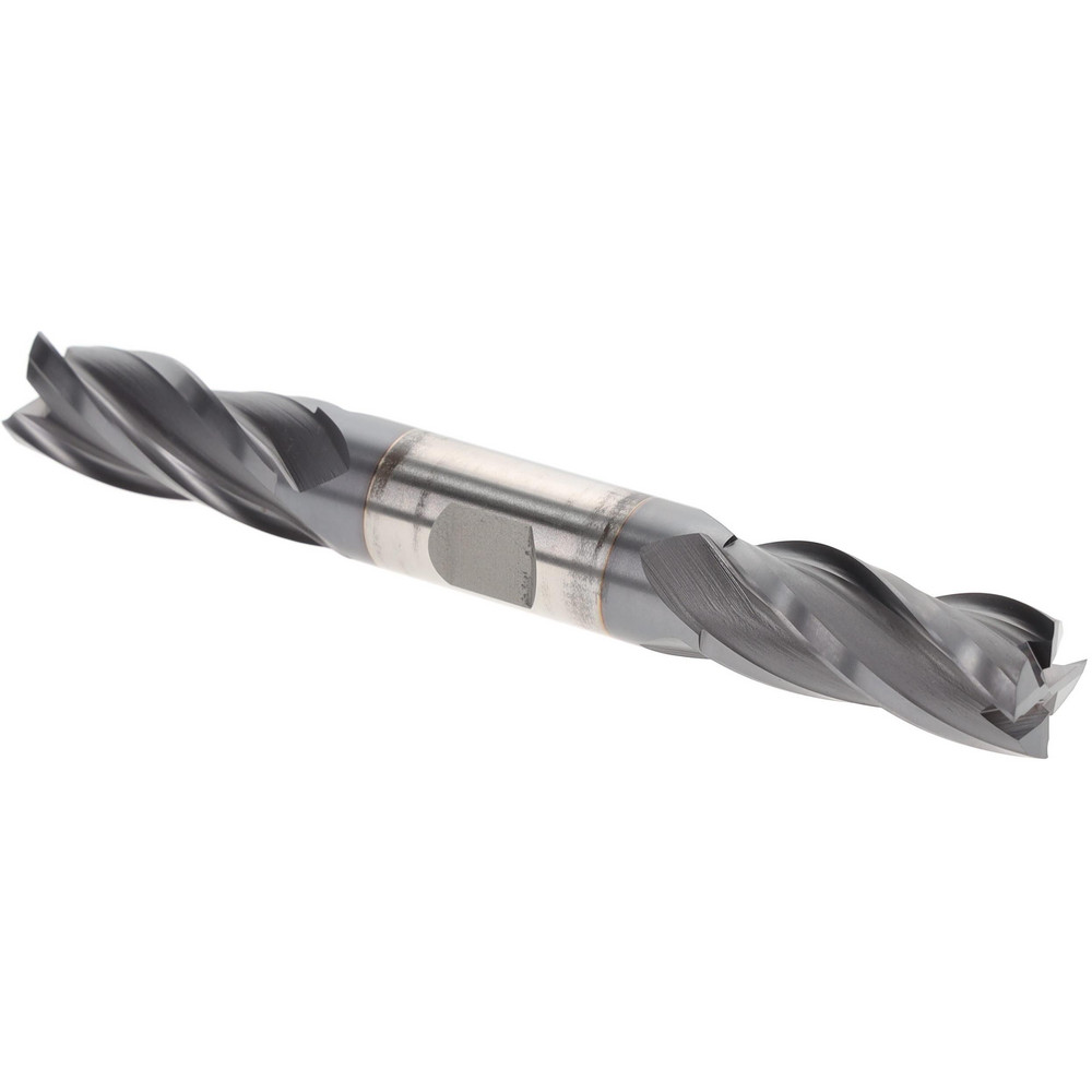 Hertel EF053040 Square End Mill: 5/8" Dia, 4 Flutes, 1-3/8" LOC, High Speed Steel, 30 &deg; Helix Image