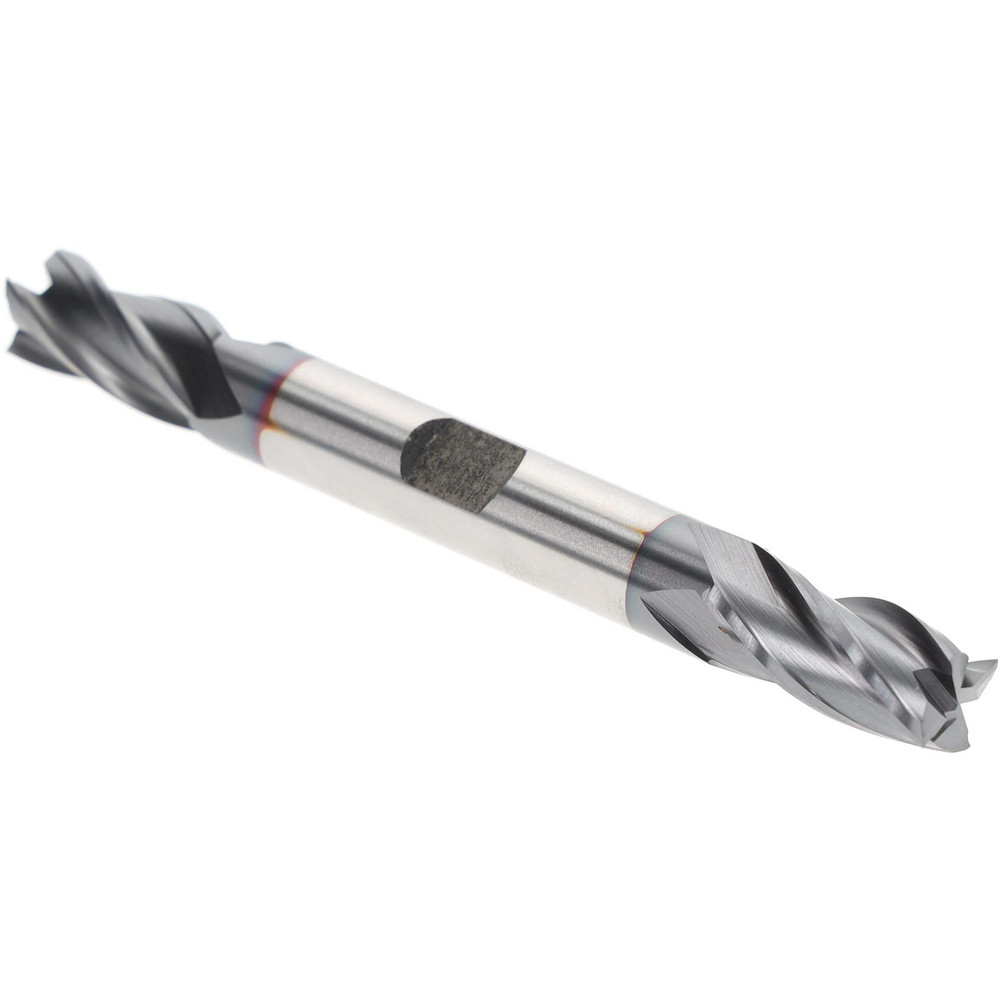 Hertel EF053024 Square End Mill: 3/8" Dia, 4 Flutes, 3/4" LOC, High Speed Steel, 30 &deg; Helix Image