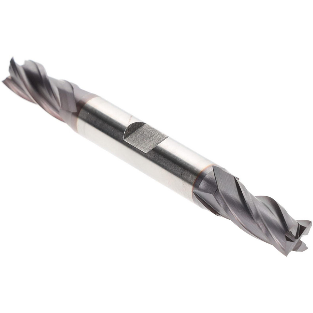 Hertel EF053022 Square End Mill: 11/32" Dia, 4 Flutes, 3/4" LOC, High Speed Steel, 30 &deg; Helix Image