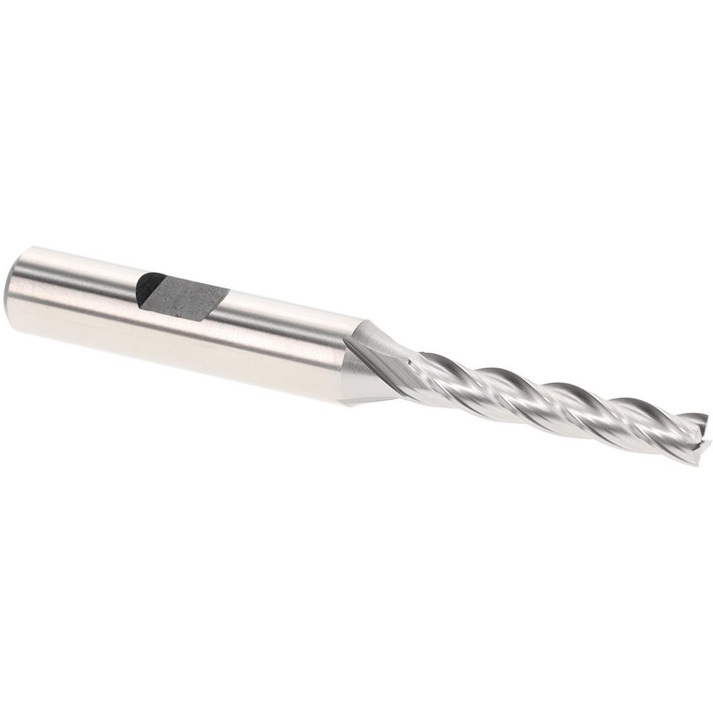 Hertel E199921260 Square End Mill: 7/32" Dia, 4 Flutes, 1-1/4" LOC, High Speed Steel, 30 ° Helix Image