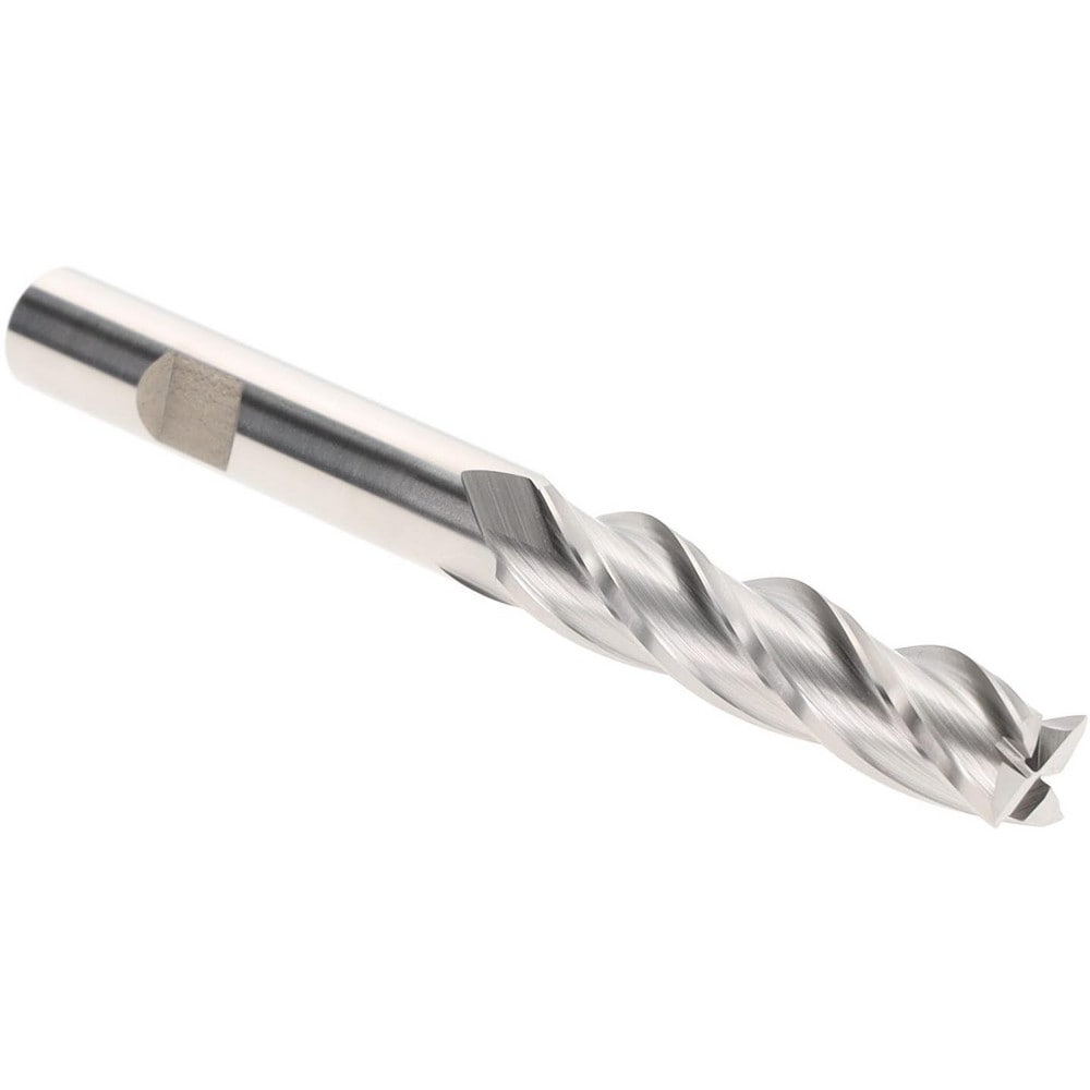 Hertel E299921166 Square End Mill: 13/32" Dia, 4 Flutes, 1-3/4" LOC, Cobalt, 30 ° Helix Image