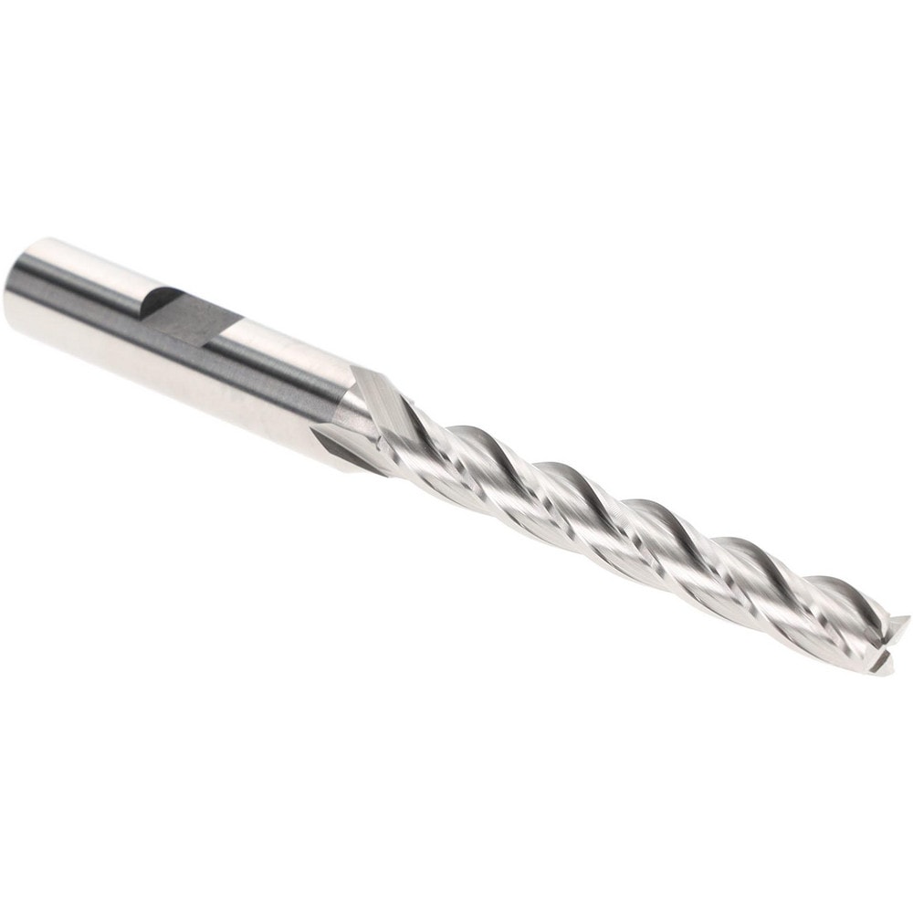 Hertel E299921162 Square End Mill: 9/32" Dia, 4 Flutes, 2" LOC, Cobalt, 30 ° Helix Image