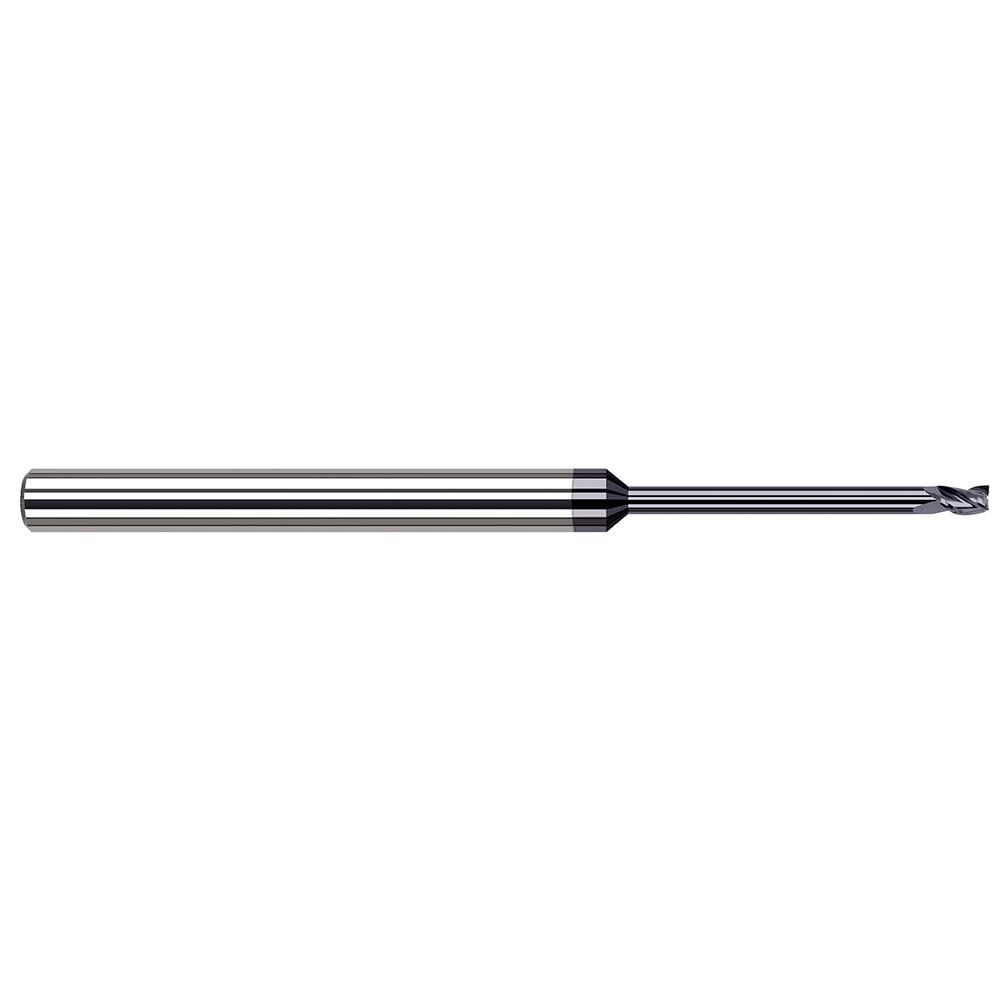 Harvey Tool 991924-C3 Square End Mill: 3/8 Dia, 9/16 LOC, 3/8 Shank Dia, 6 OAL, 4 Flutes, Solid Carbide Image