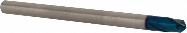 G8A43016 Ball End Mill: 0.25" Dia, 0.25" LOC, 2 Flute, Solid Carbide  