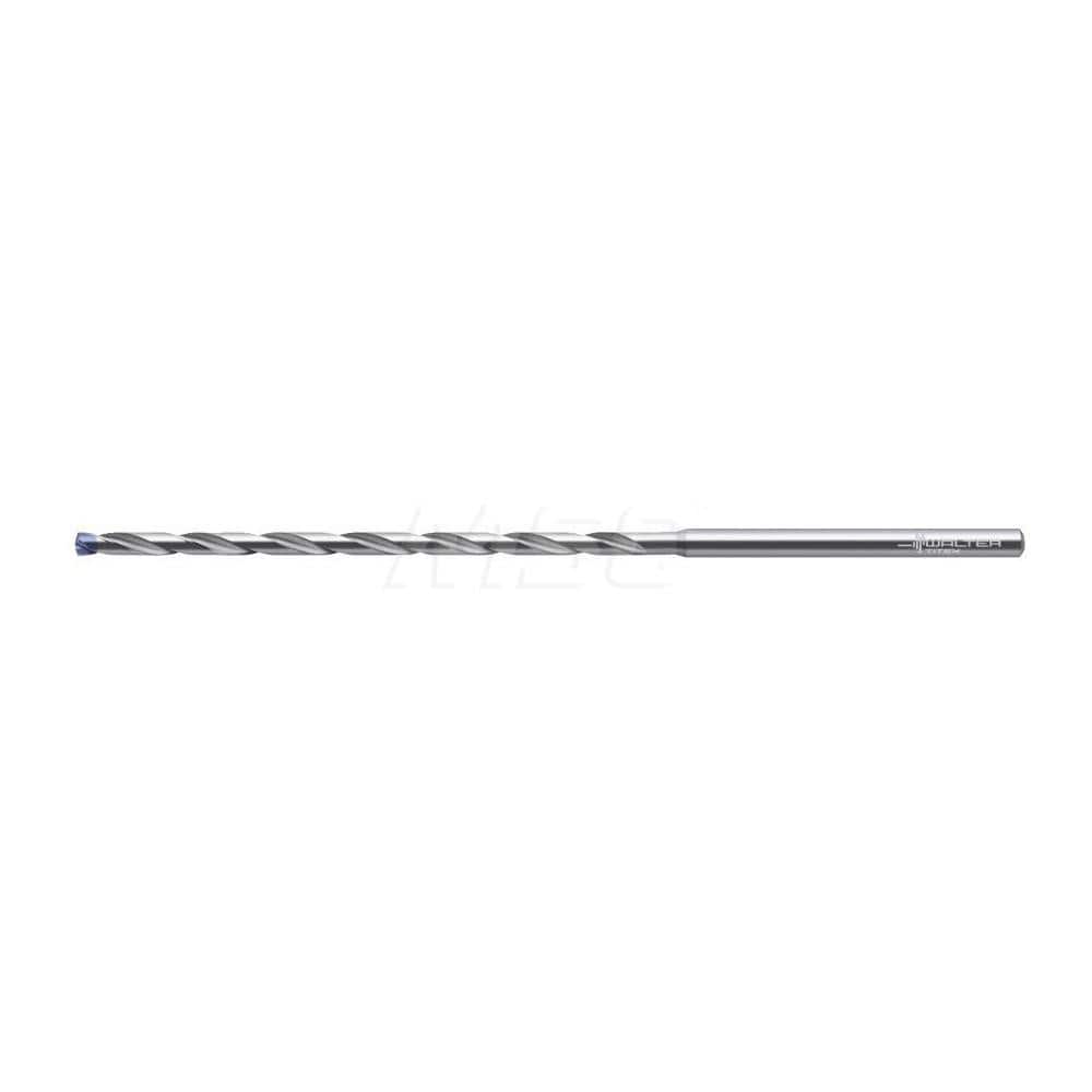 Walter-Titex 5835364 Extra Length Drill Bit: 2.6 mm Dia, 140 ° Point, Solid Carbide 