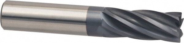 Accupro 625-2500-010C11 Corner Radius End Mill: 1/4" Dia, 3/4" LOC, 0.01" Radius, 6 Flutes, Solid Carbide 