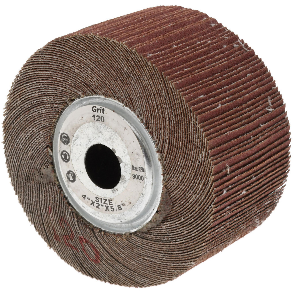 SAIT 6 x 1 x 1 Flap Wheel Aluminum Oxide 120 Grit
