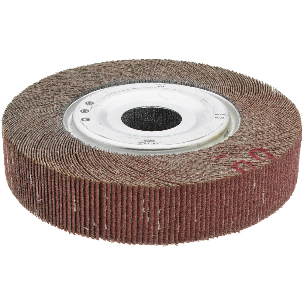 SAIT Flap Wheel – 6x1x1, Aluminum Oxide, 120 Grit, Unmounted Sanding Wheel