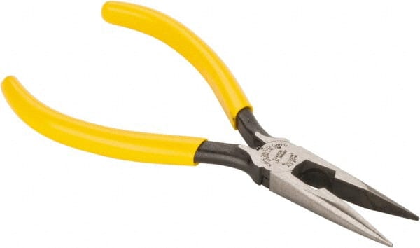 Long Nose Plier: 1-7/8" Jaw Length, Side Cutter