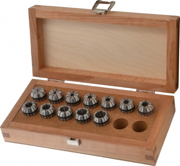 Parlec ER20-S012 Collet Set: 12 Pc, Series ER20 Image