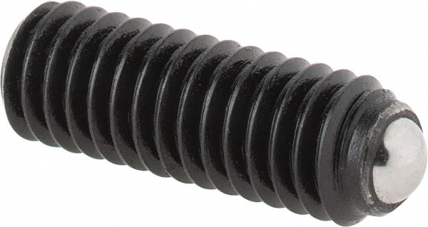 12mm OAL, Steel, Headless Rolling Ball End Clamping Screw