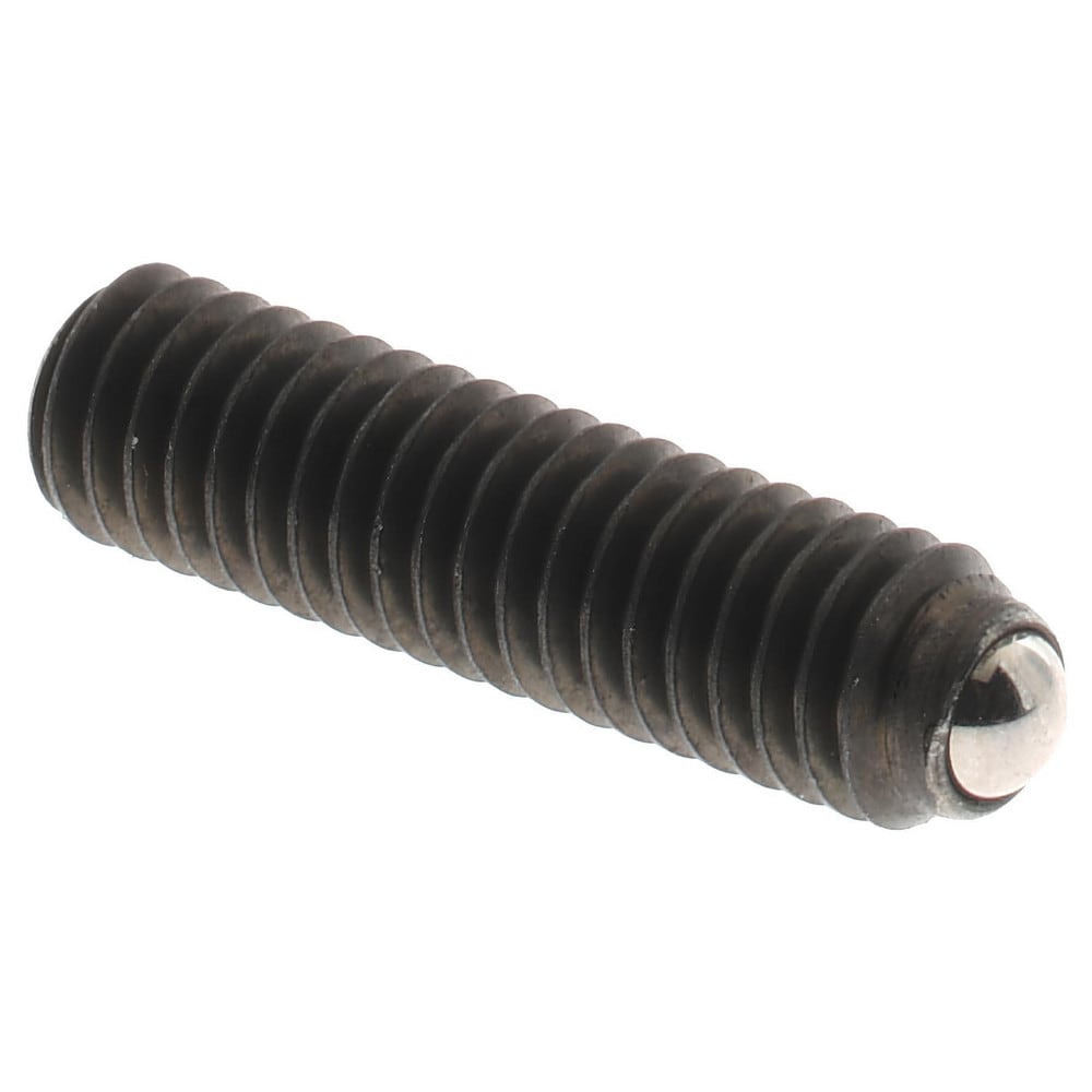 16mm OAL, Steel, Headless Rolling Ball End Clamping Screw