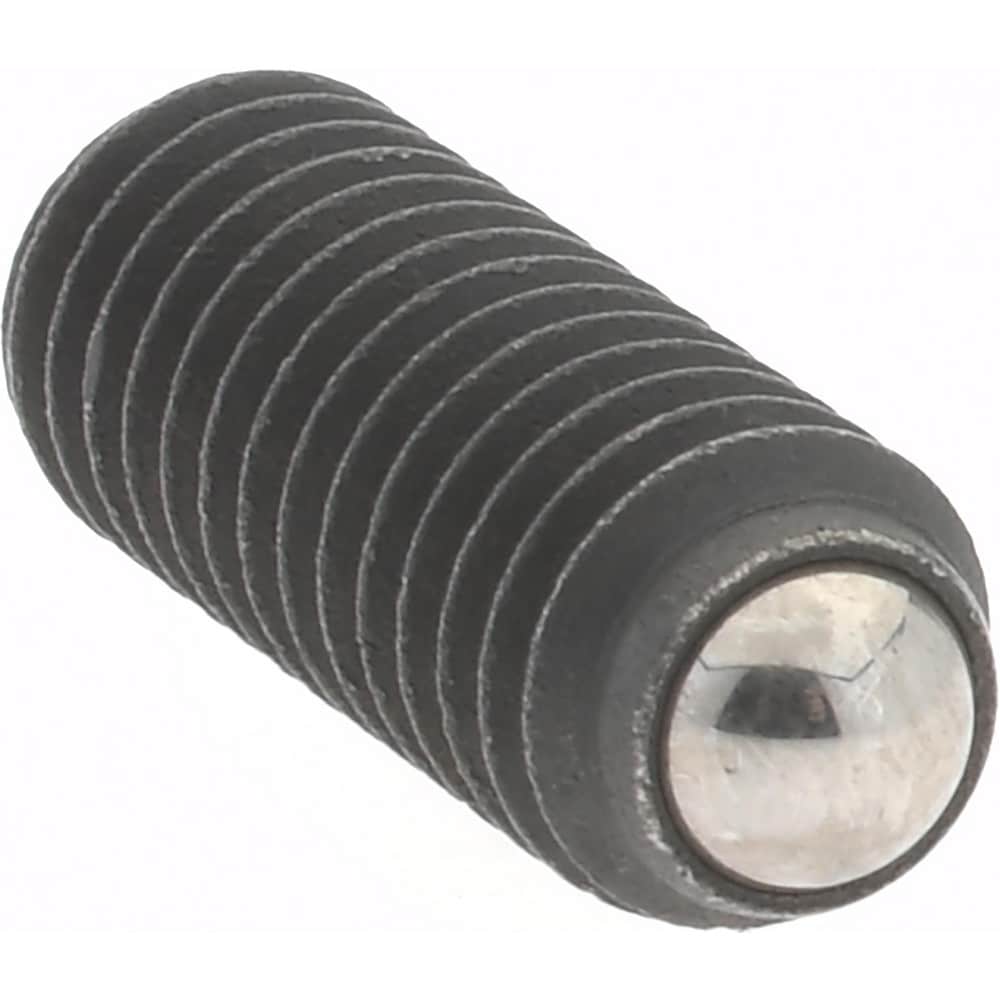 16.8mm OAL, Steel, Headless Rolling Ball End Clamping Screw