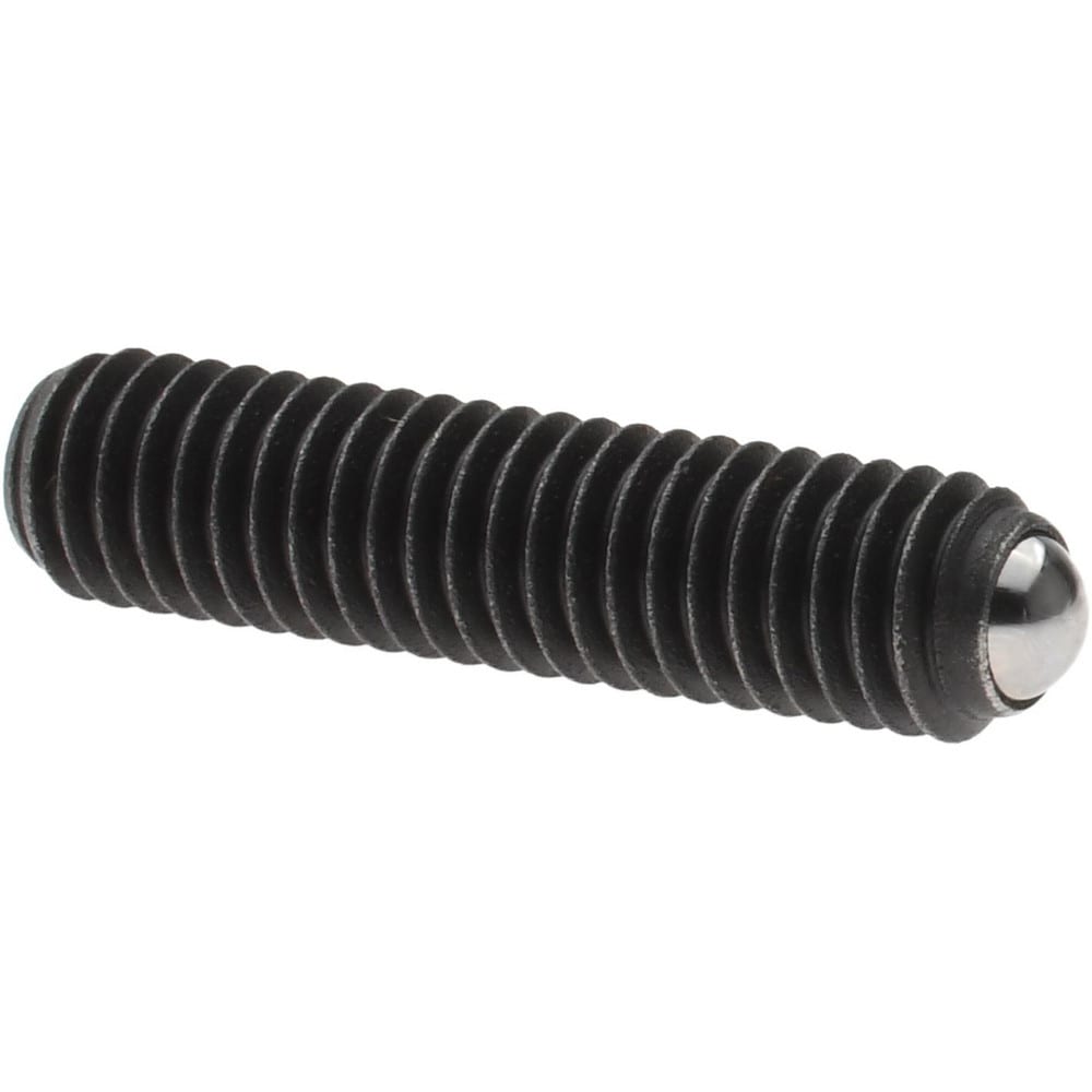 25.8mm OAL, Steel, Headless Rolling Ball End Clamping Screw
