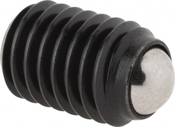 13.2mm OAL, Steel, Headless Rolling Ball End Clamping Screw