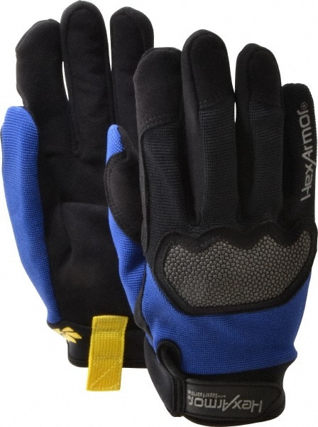 HexArmor. 4018-M (8) Cut & Puncture-Resistant Gloves: Size M, ANSI Cut A6, ANSI Puncture 3, Synthetic Leather Image