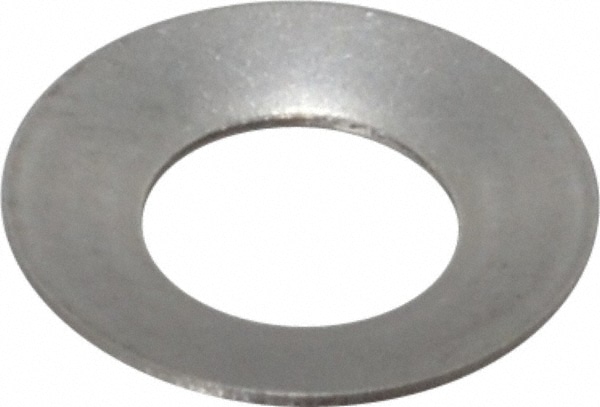 Belleville Disc Spring: 0.22" ID, 0.031" OAH, 0.437" OD