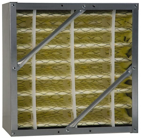 6 Inch Thick x 12 Inch Wide, Synthetic 95 Percent Rigid Cell Air Filter