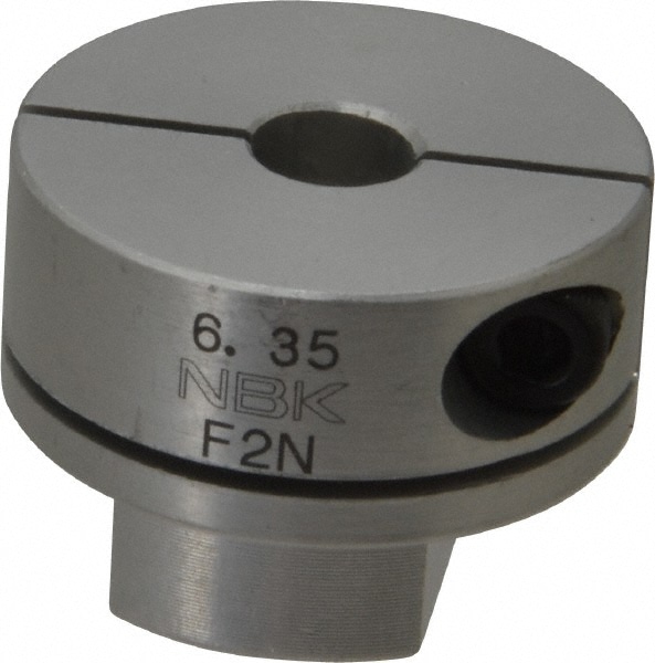 Lovejoy 68514458617 Flexible Oldham Coupling: Aluminum Hub with Polyacetal Insert, 1/4" Pipe, 1.535" OAL Image