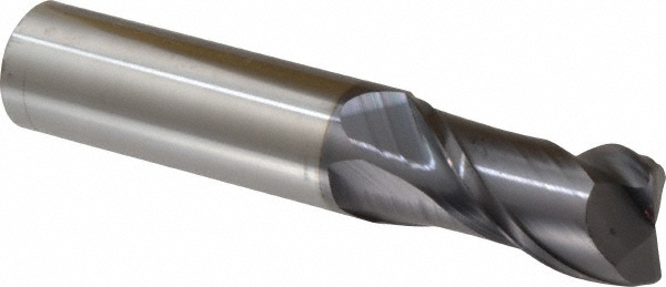 Accupro 12181555 Corner Radius End Mill: 3/4" Dia, 1-1/2" LOC, 0.06" Radius, 2 Flutes, Solid Carbide Image