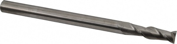 Accupro 12181842 Square End Mill: 7/16 Dia, 1-1/2 LOC, 7/16 Shank Dia, 6 OAL, 2 Flutes, Solid Carbide 