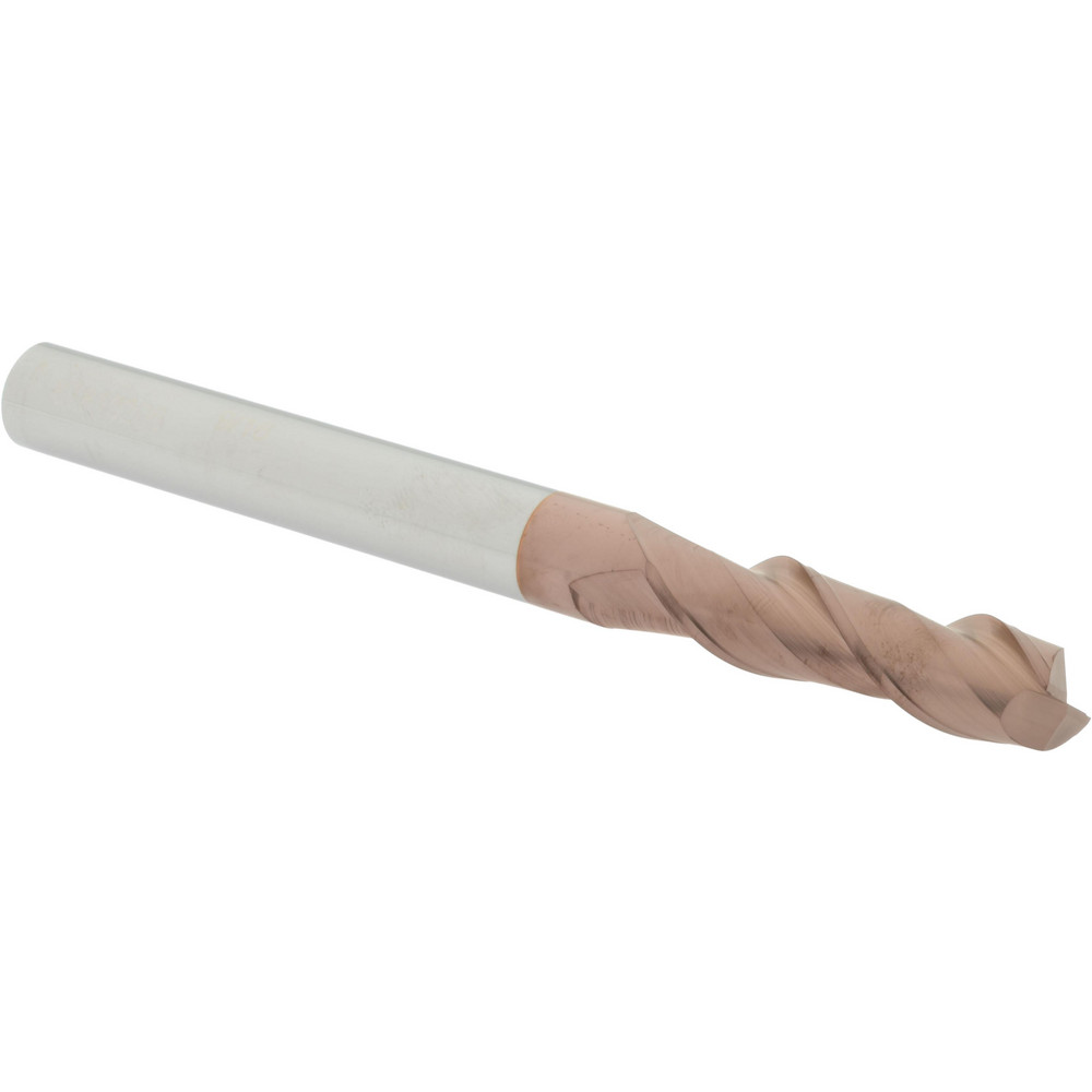 12181825 Square End Mill: 9/16 Dia, 2 LOC, 9/16 Shank Dia, 6 OAL, 2 Flutes, Solid Carbide  