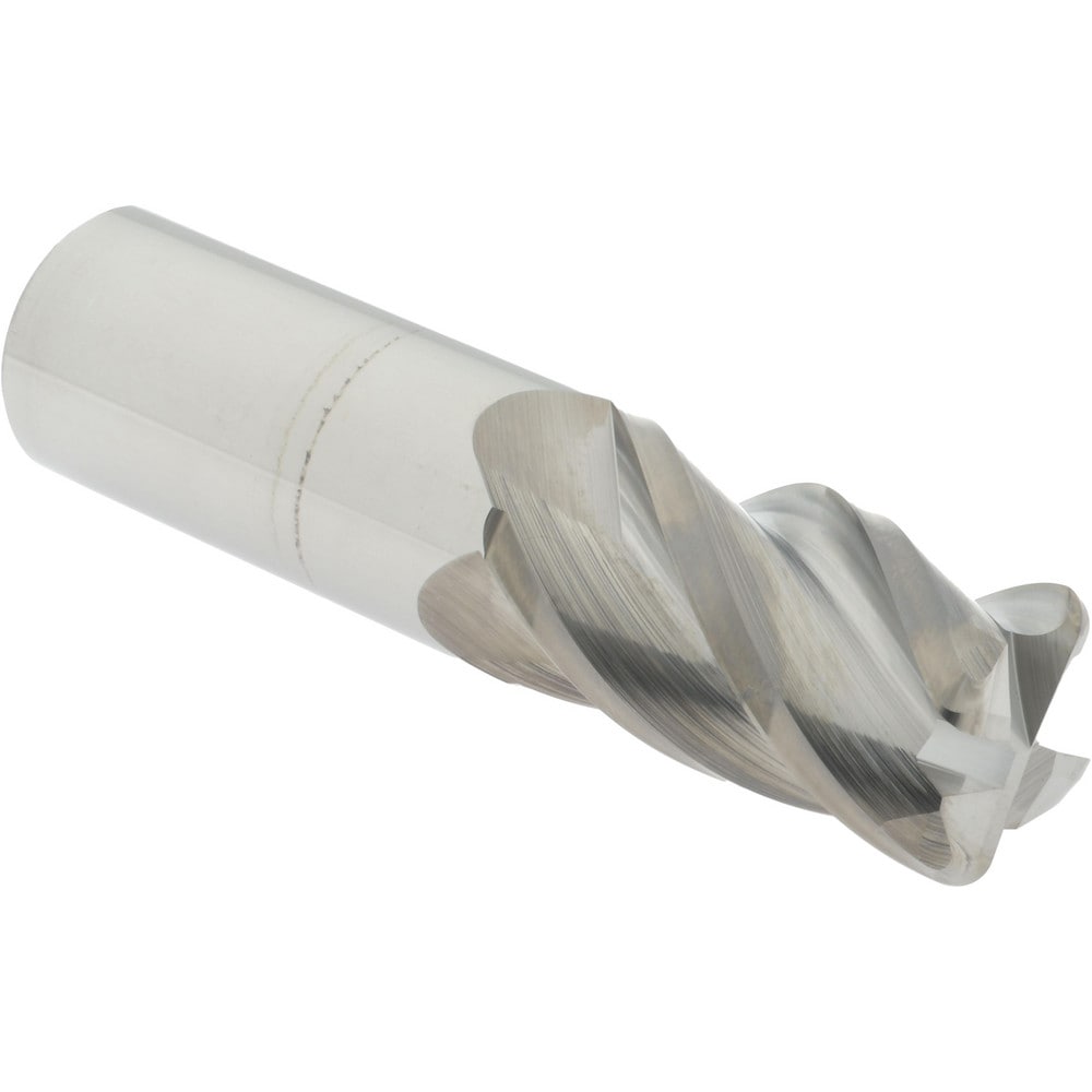 Accupro 12182348 Corner Radius End Mill: 1" Dia, 1-3/4" LOC, 1/8" Radius, 4 Flutes, Solid Carbide Image