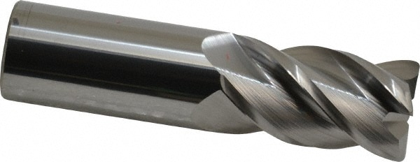 Accupro 12182353 Corner Radius End Mill: 1" Dia, 1-3/4" LOC, 0.06" Radius, 4 Flutes, Solid Carbide Image