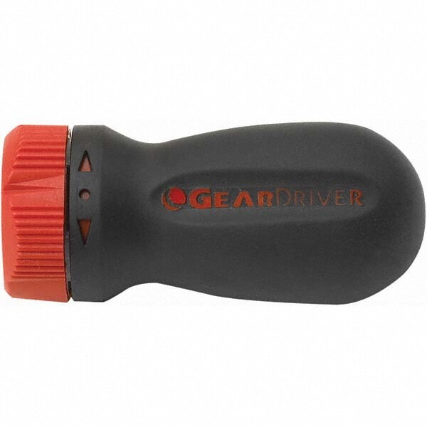 Precision & Specialty Screwdrivers; Type: Ratchet Screwdriver Handle; Overall Length Range: 3" - 6.9"; Blade Length (Inch): 3/4; Handle Color: Red; Black; Insulated: No; Magnetic: No; Tether Style: Not Tether Capable; Handle Type: Ergonomic; Features: Erg