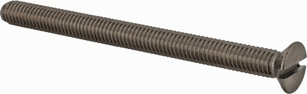 Value Collection MASFM0060075CP Machine Screw: Flat Head, Slotted Image