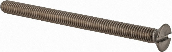 Value Collection MASFM0060080CP Machine Screw: Flat Head, Slotted Image