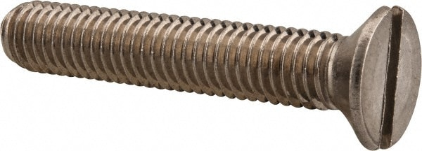 Value Collection MASFM0080045CP Machine Screw: Flat Head, Slotted Image