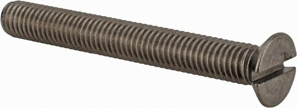 Value Collection MASFM0080065CP Machine Screw: Flat Head, Slotted Image