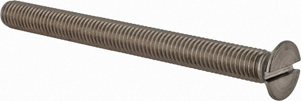 Value Collection MASFM0080090CP Machine Screw: Flat Head, Slotted Image