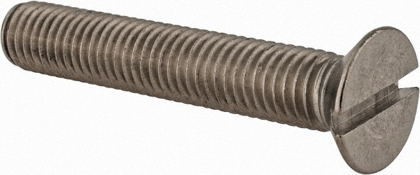 Value Collection MASFM0100060CP Machine Screw: Flat Head, Slotted Image