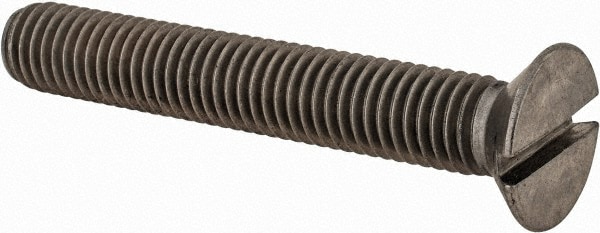 Value Collection MASFM0100065CP Machine Screw: Flat Head, Slotted Image