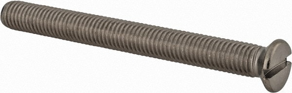 Value Collection MASFM0100100CP Machine Screw: Flat Head, Slotted Image