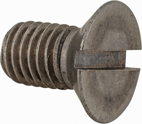 Value Collection MASFM0120020CP Machine Screw: Flat Head, Slotted Image