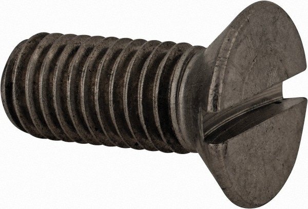 Value Collection MASFM0120030CP Machine Screw: Flat Head, Slotted Image