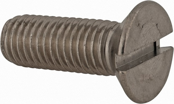 Value Collection MASFM0120035CP Machine Screw: Flat Head, Slotted Image