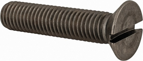 Value Collection MASFM0120055CP Machine Screw: Flat Head, Slotted Image