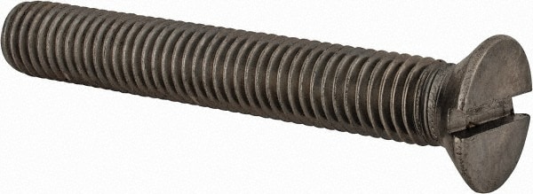 Value Collection MASFM0120080CP Machine Screw: Flat Head, Slotted Image