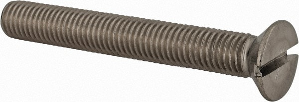 Value Collection MASFM0120090CP Machine Screw: Flat Head, Slotted Image